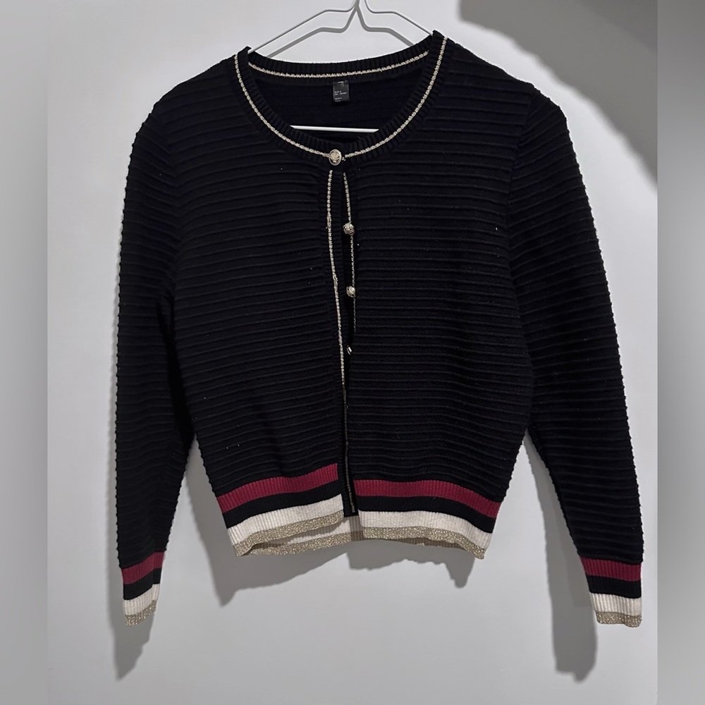 Jacqueline Wool Blend Cardigan